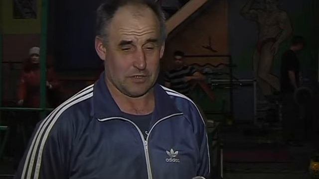 Тяжелоатлет Виктор Выровцев. Февраль 2013 год.