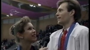 Грищук Оксана и Платов Евгений – рос. фигуристы на английском языке! Интервью 1994 г. Лиллехаммер