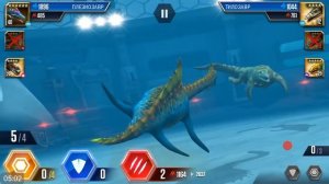 Тилозавр - чудовище с глубин Jurassic World The Game прохождение на русском