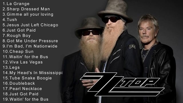 Zz Top Greatest Hits Full Album 2023 - The Very Best of ZZ Top Playlist
