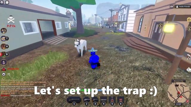 I Baited Players with Gold then Blew Them Up | Roblox The Wild West смотреть онлайн