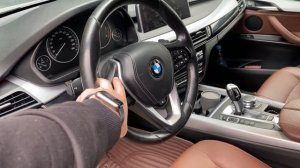 BMW X5 F 15 установка руля от G серии