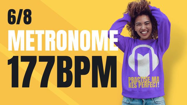 👉 6/8 METRONOME 177 BPM смотреть онлайн