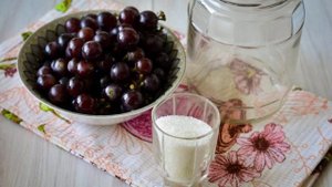 Компот из синего винограда на зиму