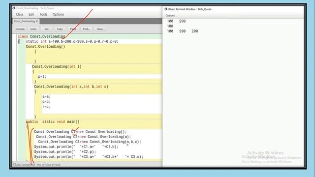 ICSE 10th Computer Application || Constructor Overloading in Java with examples