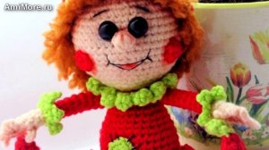 Амигуруми: схема Петрушка. Игрушки вязаные крючком - Free crochet patterns.