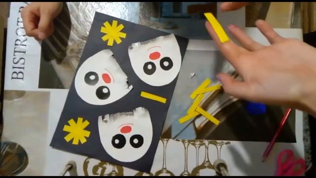 Детская поделка вместе с мамой. смотреть онлайн