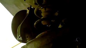 Мазда 6 GG снятие пружины