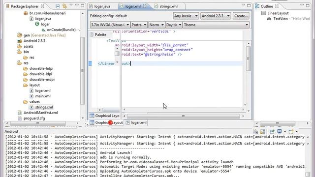 aula 4040 android Criando novo projeto Android para conectar com Servidor смотреть онлайн