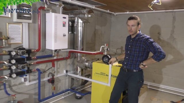 Отопление в деревянном доме. Котел Pereko Prima + Zota Lux. Поэтажная 2-х трубная система. смотреть онлайн
