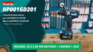 Kooyman Tool Fest 2020, Makita Presents: XGT professional line 40V