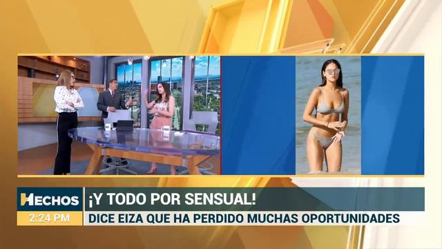 Rechazan a Eiza González en Hollywood… ¡Por bonita!