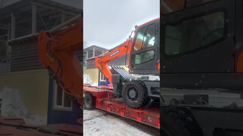 DEVELON (Doosan) DX140W #спецтехника #экскаватор #doosan #tms #develon #тмс #dx140 #dx140w