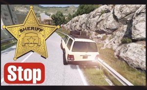 Копы устроили облаву в BeamNG drive