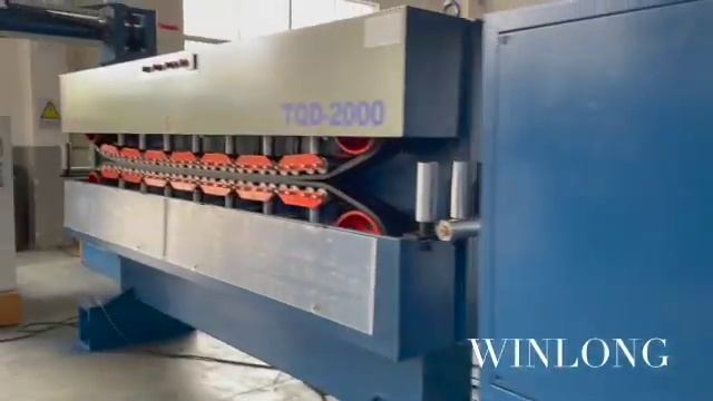 WINLONG YL-1250/1+4 bow type twisting line/Обзор линии скрутки бугельного типа