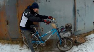 Велосипед с двигателем от ВОСХОДА | Что с проектом?