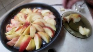Ну просто персик! Заливной пирог с персиками