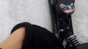 парный дрифт на снегокате