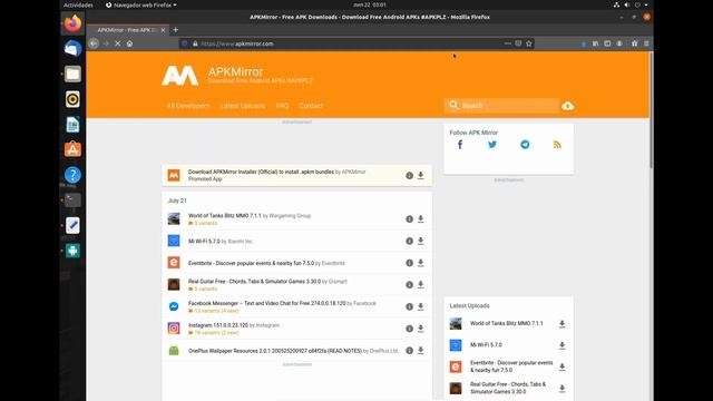 Ejecutar aplicaciones de Android en Linux Ubuntu 20.04 con Anbox смотреть онлайн