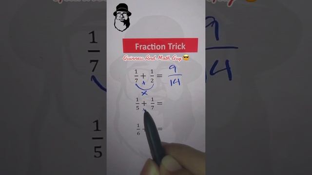 Adding fractions with both numerators 1 and denominators prime. #fractions #fraction #learnonyoutub