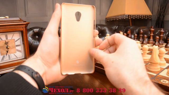 Фирменная ультра-тонкая из мягкого силикона задняя панель-чехол-накладка для Meizu M3E смотреть онлайн