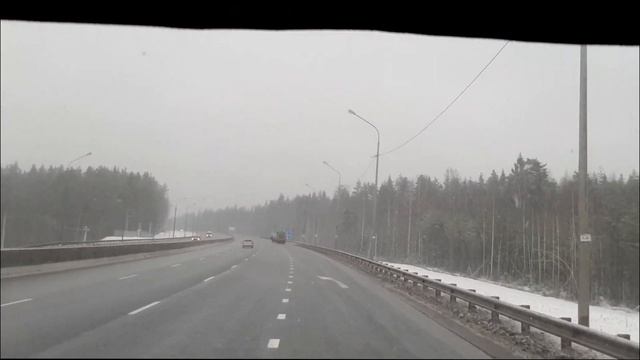 Дальнобой в 300км, по ленинградской области на MAN TGL , рейс в Выборг. смотреть онлайн