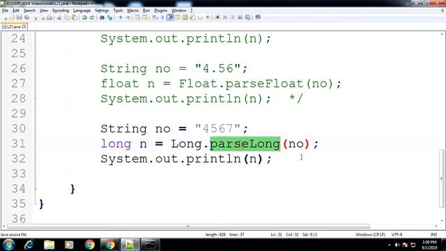 Type conversion functions in java | Lesson - 21 | Java in Hindi