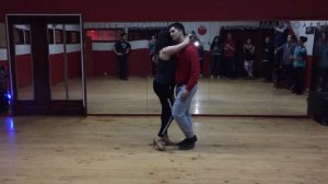 Clase de bachata en TemucoMambo - 10 de Junio 2015