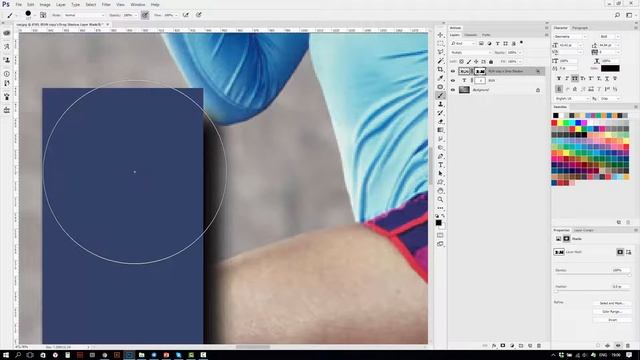 How to Combine Text and Image + FREE Psd - Photoshop Tutorial смотреть онлайн