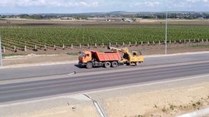 ДОРОЖНЫЙ ПЫЛЕСОС/ТРАССА А-290 НА КРЫМ/ЧИСТОТА НА ДОРОГЕ