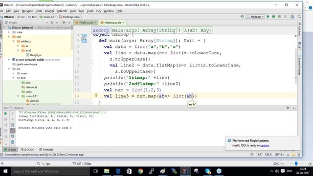 Scala FlatMap Map смотреть онлайн