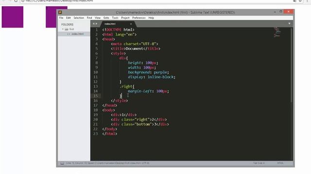 HTML. Display and BorderRadius [МАК16В-В1] смотреть онлайн