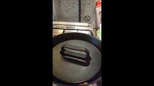 Сковорода гриль с прессом. Стейк из лопатки.