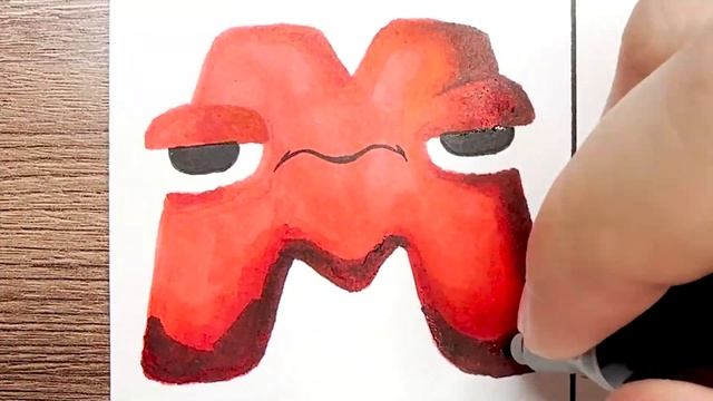 Drawing Alphabet Lore but it is REALISTIC (A-Z) / How to draw Alphabet Lore MEME смотреть онлайн