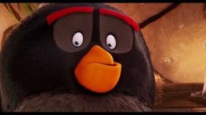 The Angry Birds Movie - Chuck know red damaged billy the sign