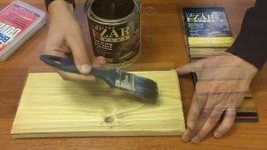 Цветной лак по дереву ZAR Plus