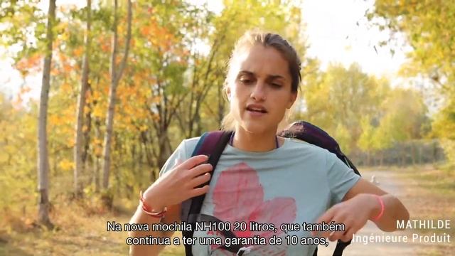 Mochila de caminhada NH100 20L - Quechua l DECATHLON смотреть онлайн