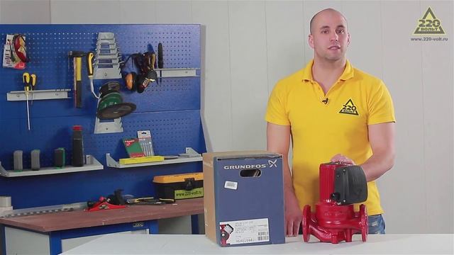 Поверхностный циркуляционный насос GRUNDFOS UPS 40-120 F смотреть онлайн