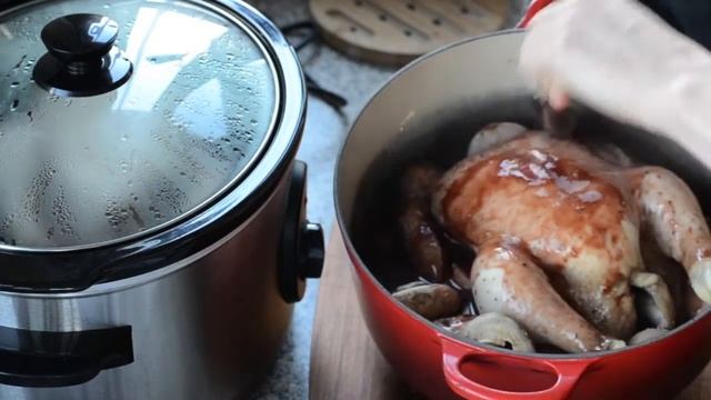 coq au vin: slow cooker v's the oven смотреть онлайн