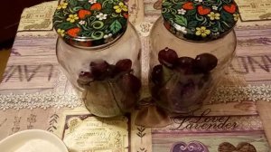 КОМПОТ ИЗ СЛИВ НА ЗИМУ!!! ЛЁГКИЙ И ВКУСНЫЙ РЕЦЕПТ!!!