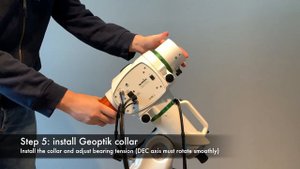 EQ6-R Pro upgrade - Geoptik 25mm counterweight shaft