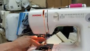 真善美衣車Janome jem gold穿線教學衣車叔叔