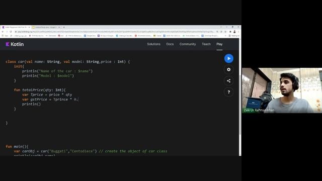 Android Study Jams - Kotlin Workshop : Class Methods смотреть онлайн