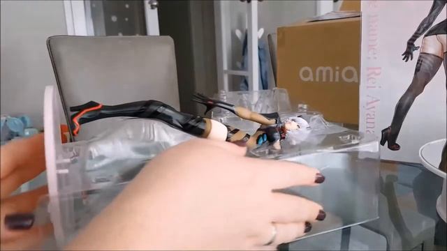 Flare Evangelion: Rei Ayanami Figure Box Opening/Review/ Аниме Фигурка Рей Аянами/Евангелион