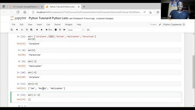 Python Programming -8. Python Lists
