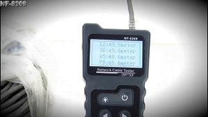 NOYAFA NF-8209 Cable Tracker Lan Display Measure Tester Network Tools