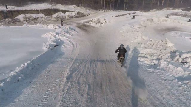 Мотокросс в Редаково Новокузнецк 12 февраля 2022