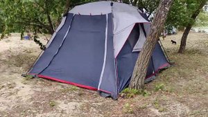 Палатка FHM POLARIS 4. Сильный ветер.