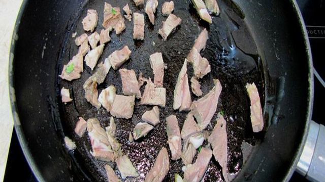 Тортильи с мясом и гуакамоле