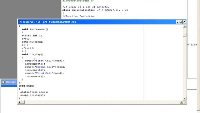 11) C++ Static Variable and Static Function смотреть онлайн